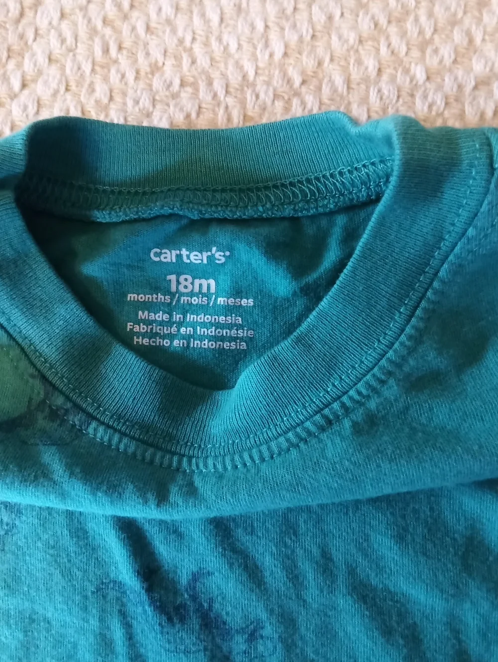 Carters bright green